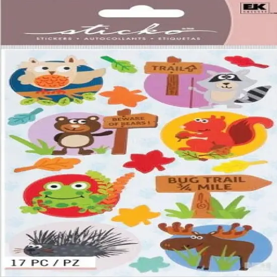 Sticko Trail Friends Stickers {1}
