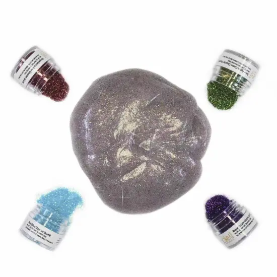 Rainbow Explosion Slime Glitter Combo Pack (4 PC SET) {3}