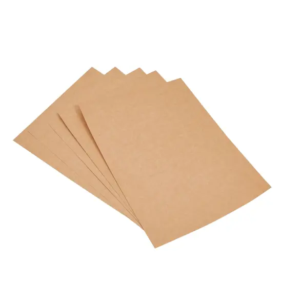 96 Pack Brown Kraft Paper Sheets for Wedding, Party Invitations, Drawing, DIY Projects, Letter Size, 120gsm (11 x 8.5 In) {7}