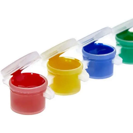 Bright Creations 96 Acrylic Paint Pots for Kids Ages 3&ndash;14, Classroom, Arts and Crafts (12 Pack of 8 Colors) Multicolor {6}