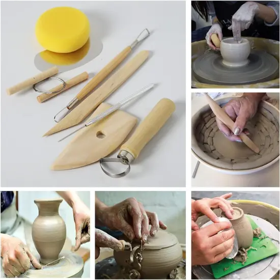 Clay Tools,28pcs Polymer & Pottery Sculpting Tools Set {4}