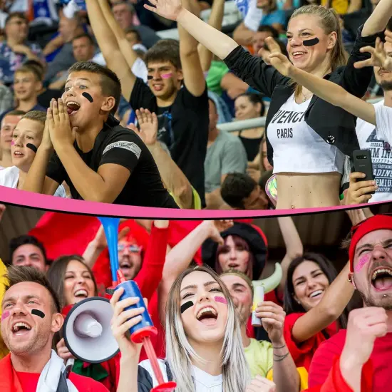 120 Pairs Eye Black Stickers Bulk Baseball Face Glitter Stickers Football Softball Party Favor Spirit Day Accessories (Black, Pink) {5}