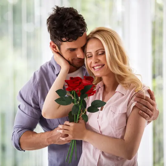 100Pcs Floral Wire Stem Plastic Artificial Floral Green Stem Wire DIY Craft Bouquet Making Floral Arrangement Tools {3}