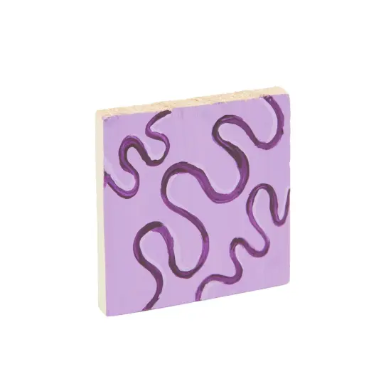 15-Pack Unfinished Wood Squares for Crafts - 2 x 2 Inch Blank Wooden Tiles for Burning, DIY Supplies, Coasters, Cutouts, and Engraving Brown {7}