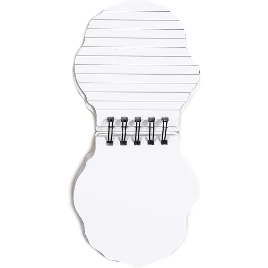 Dog Lover's Hardcover Notebook Set, 3 Die Cut Spiral Notepads (5.5 x 4.5 Inches, 3 Pack) Multicolor {3}