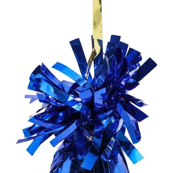 Pack of 15 Blue Balloon Weights for Table Centerpieces, Birthday Party Decorations (6 oz, 4.5 In) {5}