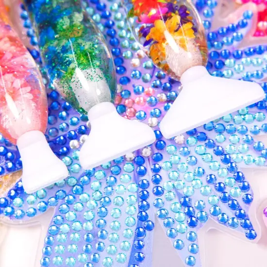 83 Pcs Diamond Painting Art Drill Dot Pen Tips Multi Placers Heads Nibs for Diamond Painting Nail Art Set Tool Accessories Kit 4710 {5}