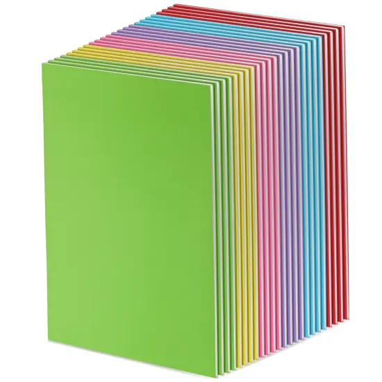 24 Pack Blank Books for Kids To Write Stories - A5 Colorful Notebooks Bulk - Unlined Travel Journals Scrapbooks for Students Sketching (5.5x8.5 in) Multicolor {2}
