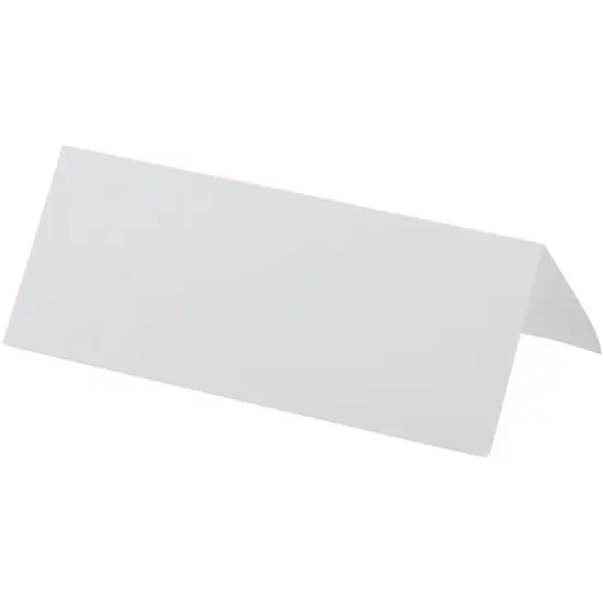 Place Cards - 180-Count Mini Tent Cards, Printable Foldover Table Placecards, Seat Assignment for Wedding, Holiday Dinner, Restaurant Reservation, Perforated, 30-Sheet, 1.43 x 3.75 Inches White {1}