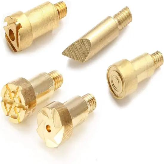 23Pcs Pyrography Wood Burning Tips, Wood Burning Tool Kits Carving Iron Tip for Embossing/Adults/Beginners/Birthday/Wedding Anniversary/Halloween/Christmas DIY {3}