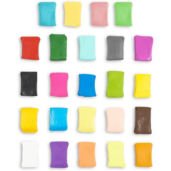 24 Colors Polymer Clay, Oven Bake Modeling for DIY Crafts Multicolor {5}