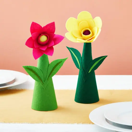 12 Pack Craft Foam - Foam Cones for Crafts, Trees, Holiday Gnomes, Christmas Decorations, DIY Art Projects (7.3x2.7 In) White {2}