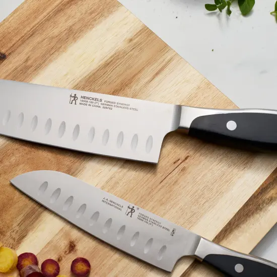 Henckels Forged Synergy 2-pc Asian Knife Set {6}