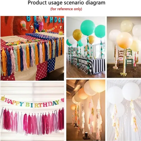 Pink Orange Peach Tissue Paper Tassels Party Tassel Garland Banner for Pumpkin Birthday Baby Bridal Shower Groovy Party Decoration, DIY Kits,15PCS {4}