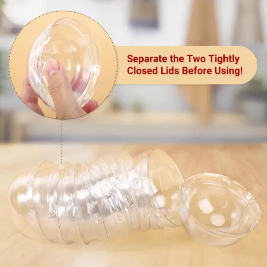 Gold Cupcake Cups with Lids,3.5 oz 50pcs Disposable Aluminum Foil Muffin Liners, Oven-safe Mini Baking Cups, Muffin Cups Ramekin Containers Holder for Wedding Birthday Party Picnic {2}