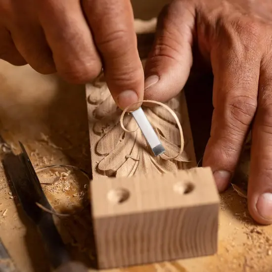 Wood Carving Tools, 7Pcs Wood Carving Knife Kit Carbon Steel, Wood Chisels Set for Pumpkins Soap Sculpture Carving DIY (5 Styles) {4}