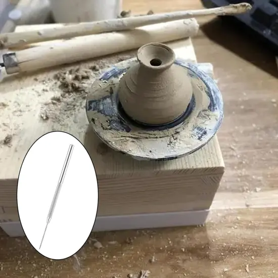 20 Pcs Ceramic Needle Clay Needle Tools Stainless Steel Sculpture {5}