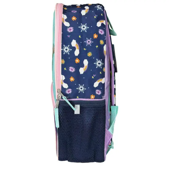 Disney Frozen Anna & Elsa 16" School Backpack with a Large Front Pocket, Girls {3}