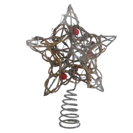 Miniature Nature Star Treetop - With Berries {2}