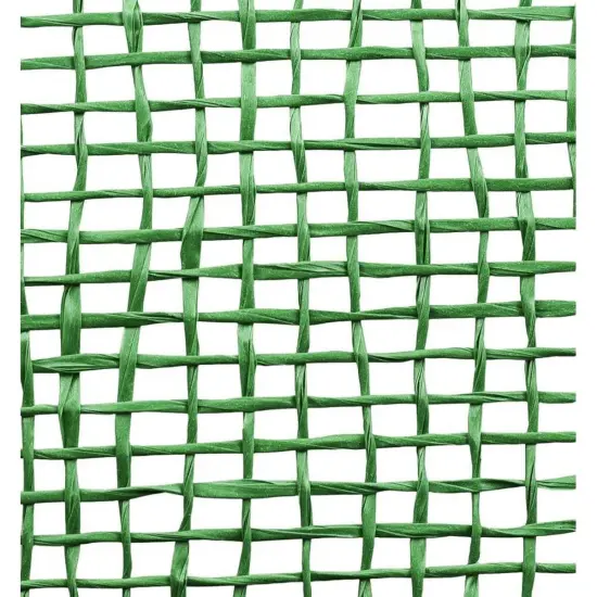 10" Poly Burlap Mesh Ribbon: Emerald Green {2}