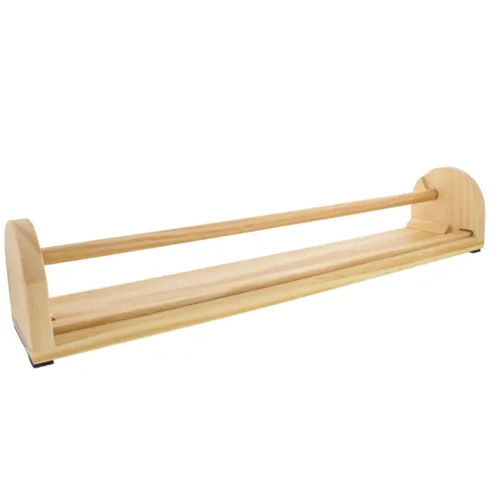 18 inch Wooden Tabletop Paper Holder & Dispenser {1}