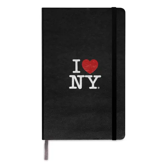Moleskine Limited Edition I Love NY Notebook - Black, 8-1/4" x 5" {1}