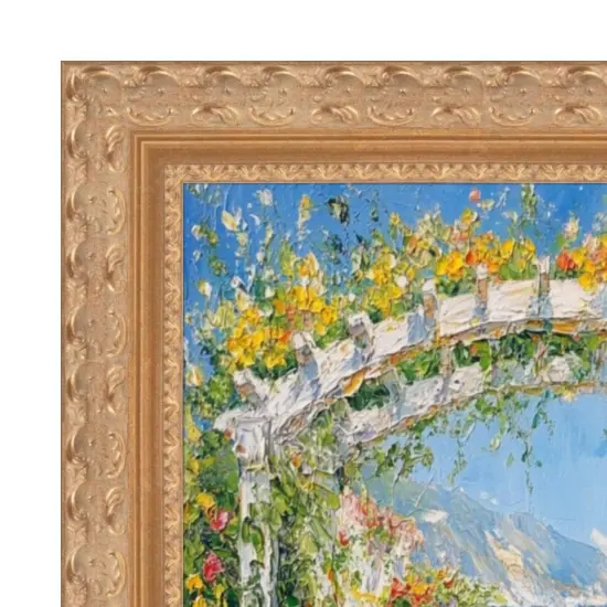 Gold Baroque Ornate Picture Frame 26x26 frame {2}