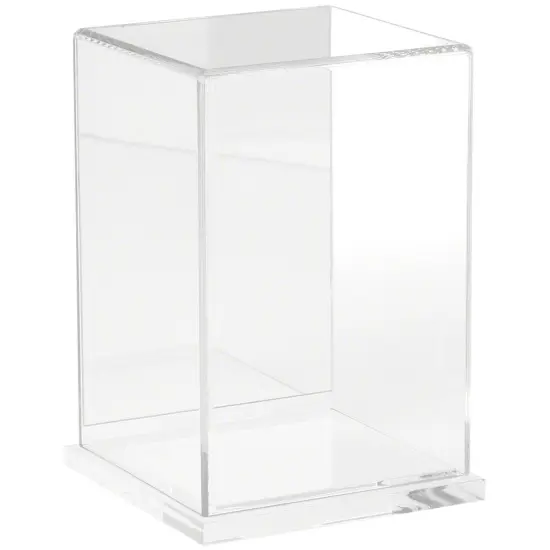 Plymor Clear Acrylic Display Case, 4" W x 4" D x 6" H Clear (Mirrored) {1}