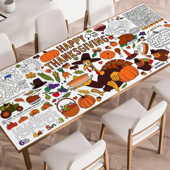 Thanksgiving Crafts for Kids - Giant Coloring {1}