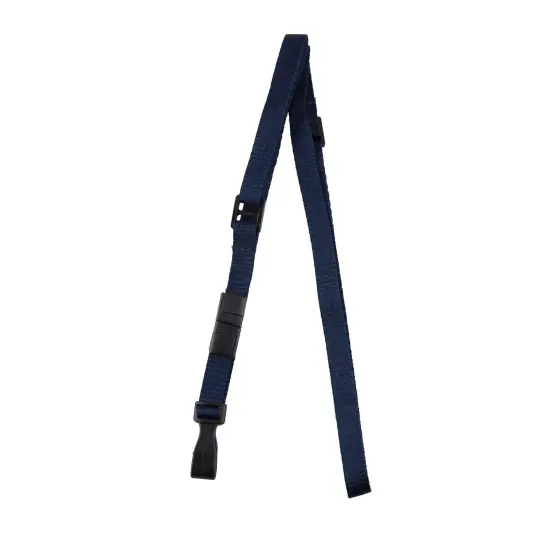 Breakaway Plastic Hook Lanyard, Blue, Pack of 10 {1}