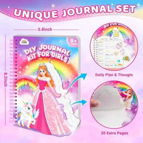 Journal Scrapbook Kit for Girls {3}