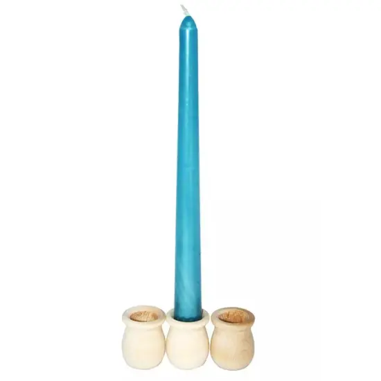 Kitcheniva 5 Pcs Natural Candlecup Candlestick Holders Home Decor Craft 1-5/8" {2}