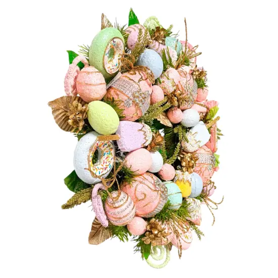 Easter Wreath -Pastel Sweet Wreath {3}