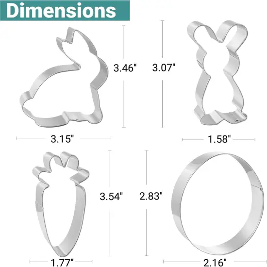 Cookie Cutters 6 Pcs Heart Cookie Cutters for Valentine's Day {5}