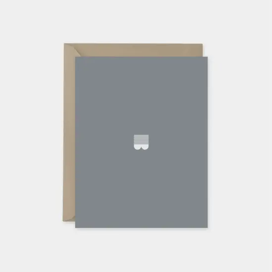 Boccaccio Font Monogram Note Cards III {3}