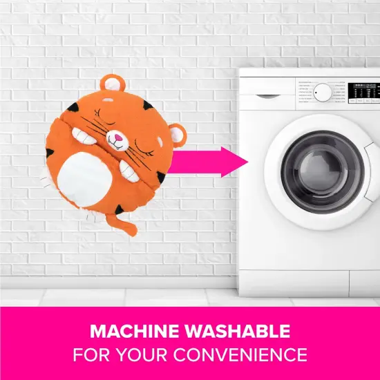 Happy Nappers: Pillow & Sleepy Sack: Large - Tiger Tobi - 66 x 30", 2-In-1: Plush Animal Opens Into Sleeping Bag, Soft Play & Nap Character, Kids 7+ {6}