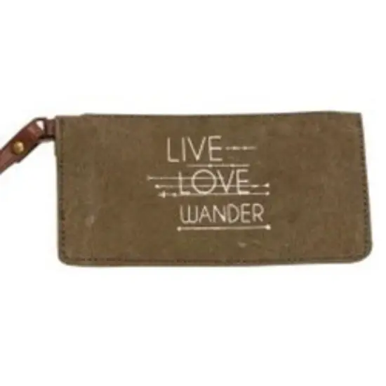 Live Love Wander Card Case {1}