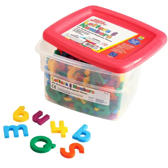 AlphaMagnets&reg; & MathMagnets Multicolored Combo Set {1}