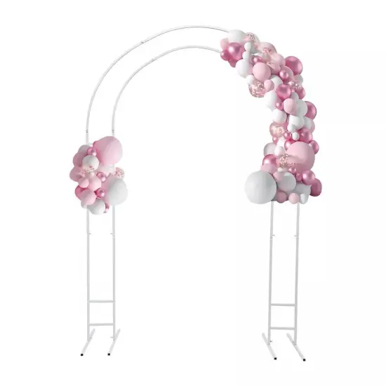 Metal Stand Arch 7.2ft Wedding Balloon Backdrop Party Stand For Garden Outdoor {1}