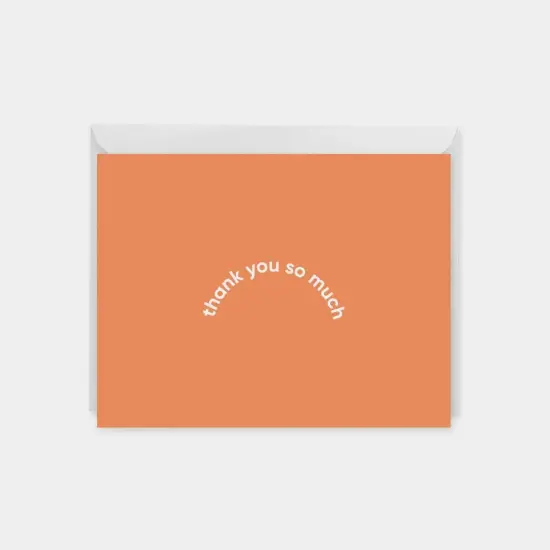 Neon Ombre Edge Note Cards {3}