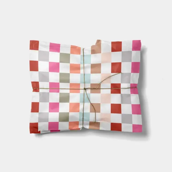 Colorful Checkerboard Gift Wrap V {1}