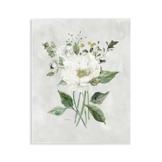 Stupell Industries Cottage White Flowers Wall Plaque Art Design by Carol Robinson {1}