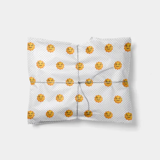 Sunshine Emoji Gift Wrap {1}