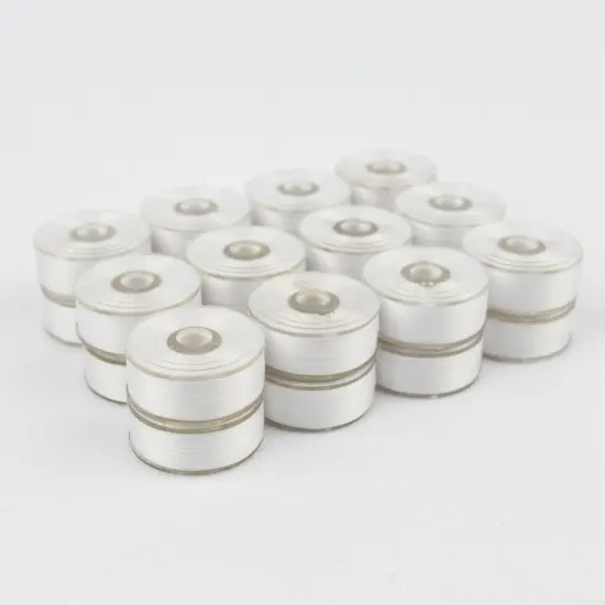 Madeira Sided Bobbin White L High-Quality Sewing Accessory {5}