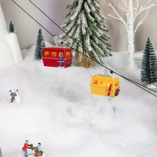 Northlight Animated and Musical Trolley Car Ride LED Lighted Christmas Village Display Multi {5}