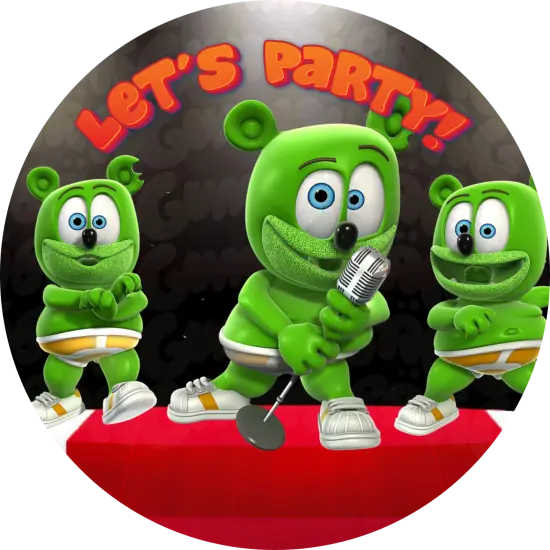 Gummibar and Friends® You're a Rock Star Edible Cake Topper {6}