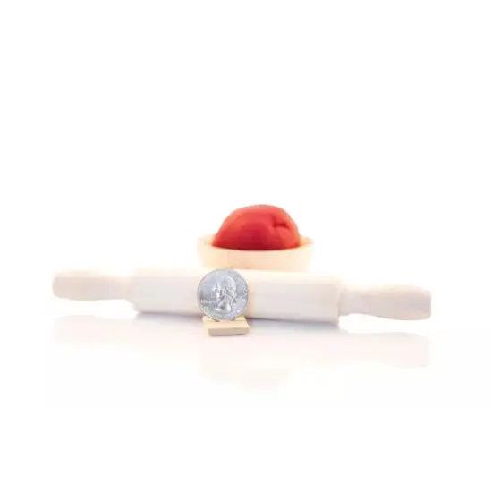 Kitcheniva 7" Miniature Wood Rolling Pin Kids Toys Play Dough Rolling Pin Crafts 25 Pcs {3}