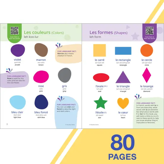 Rosetta Stone French Picture Dictionary, French Dictionary to Learn French Vocabulary and Phrases, Dictionary for Kids and Adults, French English Dictionary {3}