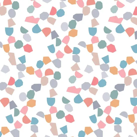 Pastel Cut Out Collage Gift Wrap {2}