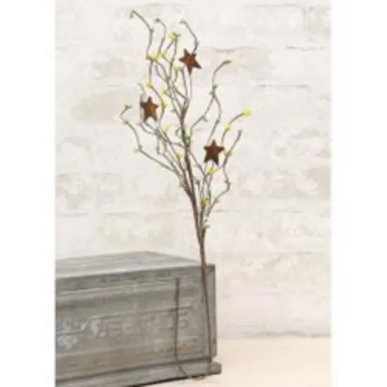 Decorative Pip & Star Spray Spring Mix {2}